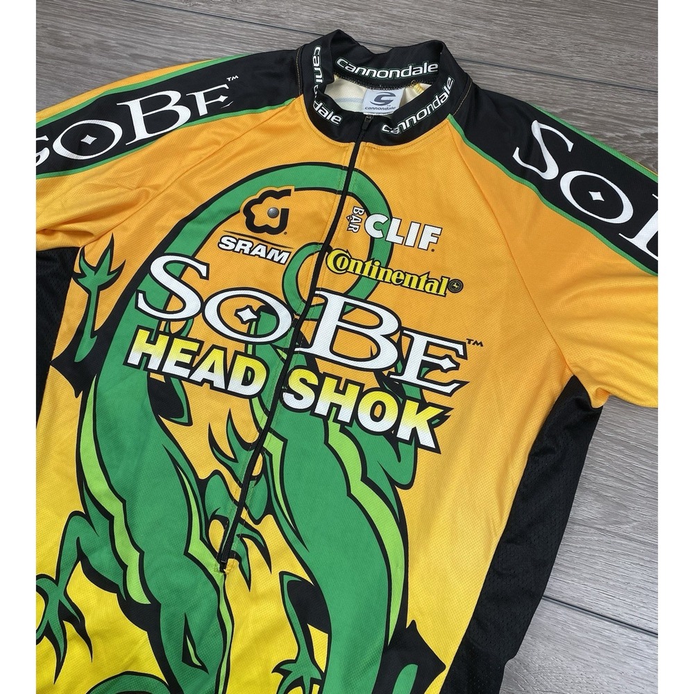 Cannondale Men's Sobe Head Shok Cycling Jersey Multicolor Size XL